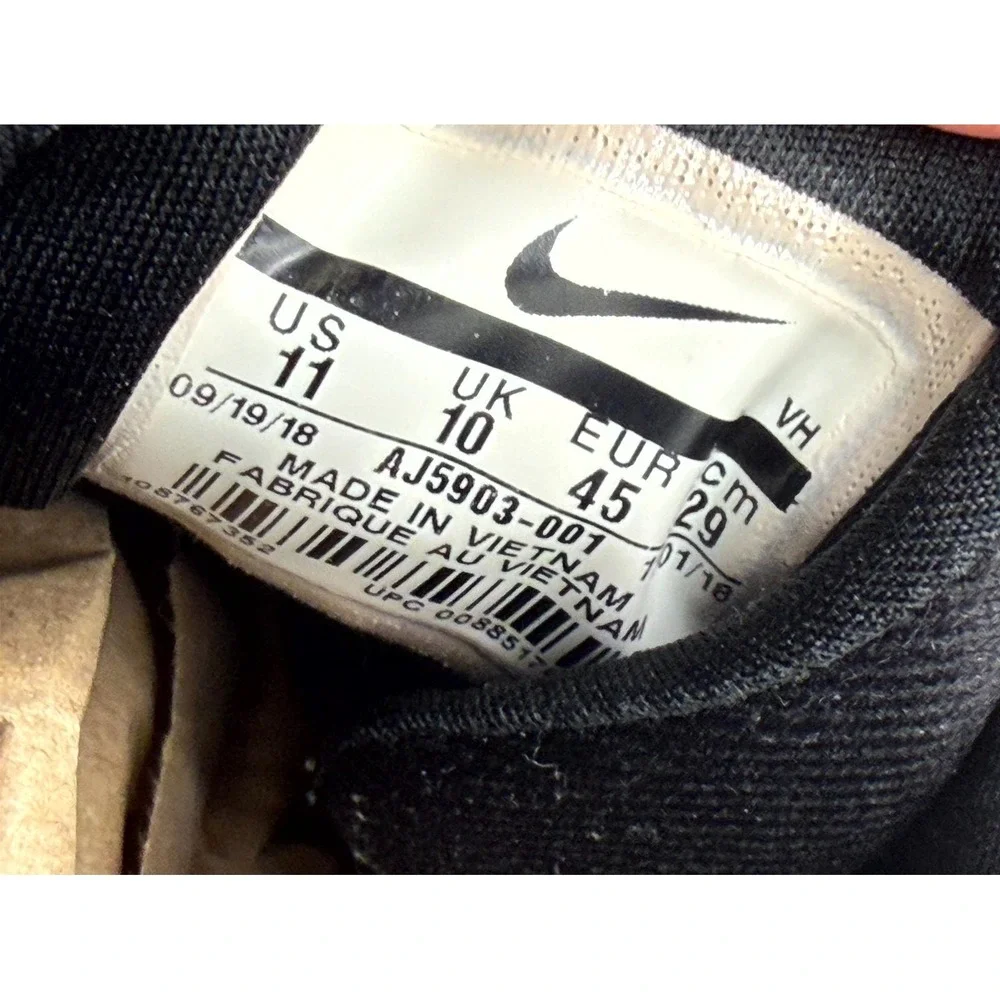 Nike‎ Renew Arena AJ5903-001 Mens 11 Sneaker Anthracite Black Mesh Running Shoes